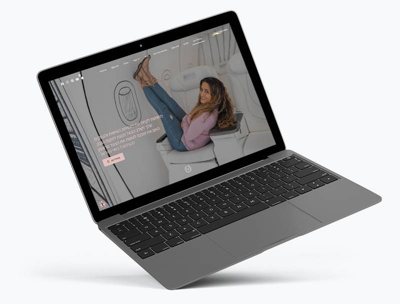 מוקאפ לאתר נועה ענתבי גלילי