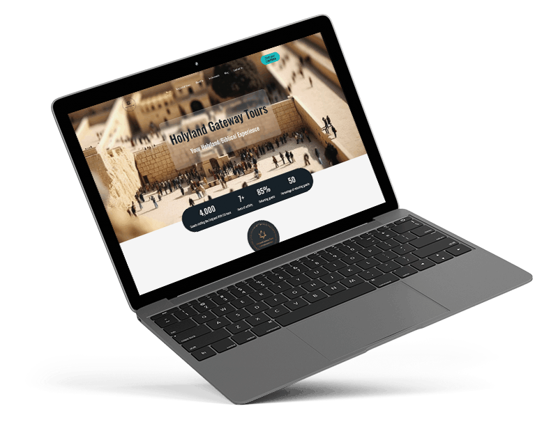 מוקאפ לאתר הולילנד