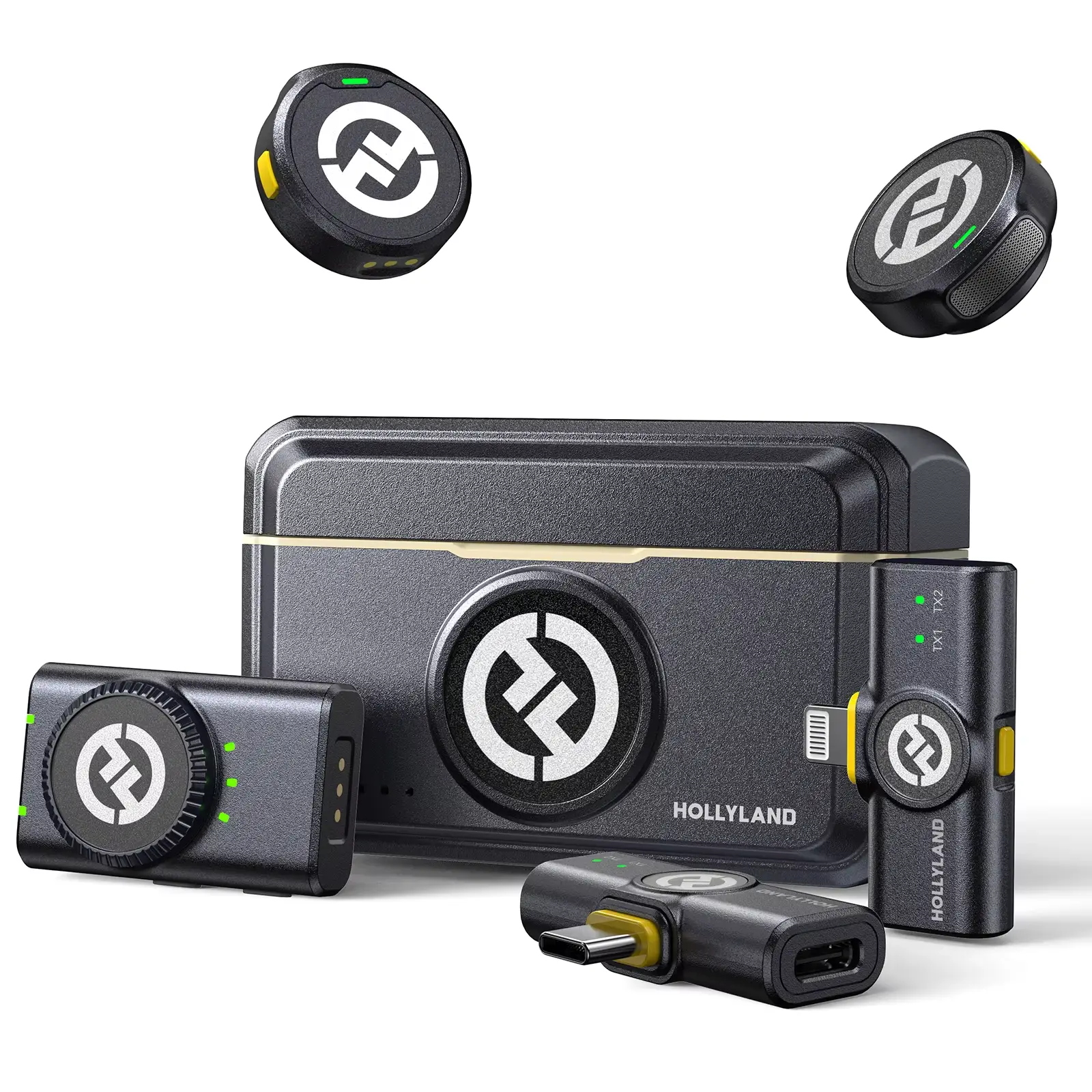 Hollyland LARK M2 Wireless Lavalier Microphone for iPhone