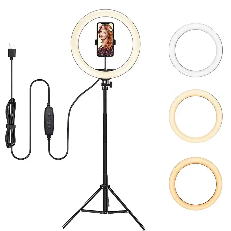 תאורת רינג ניידת לסמאטרפון